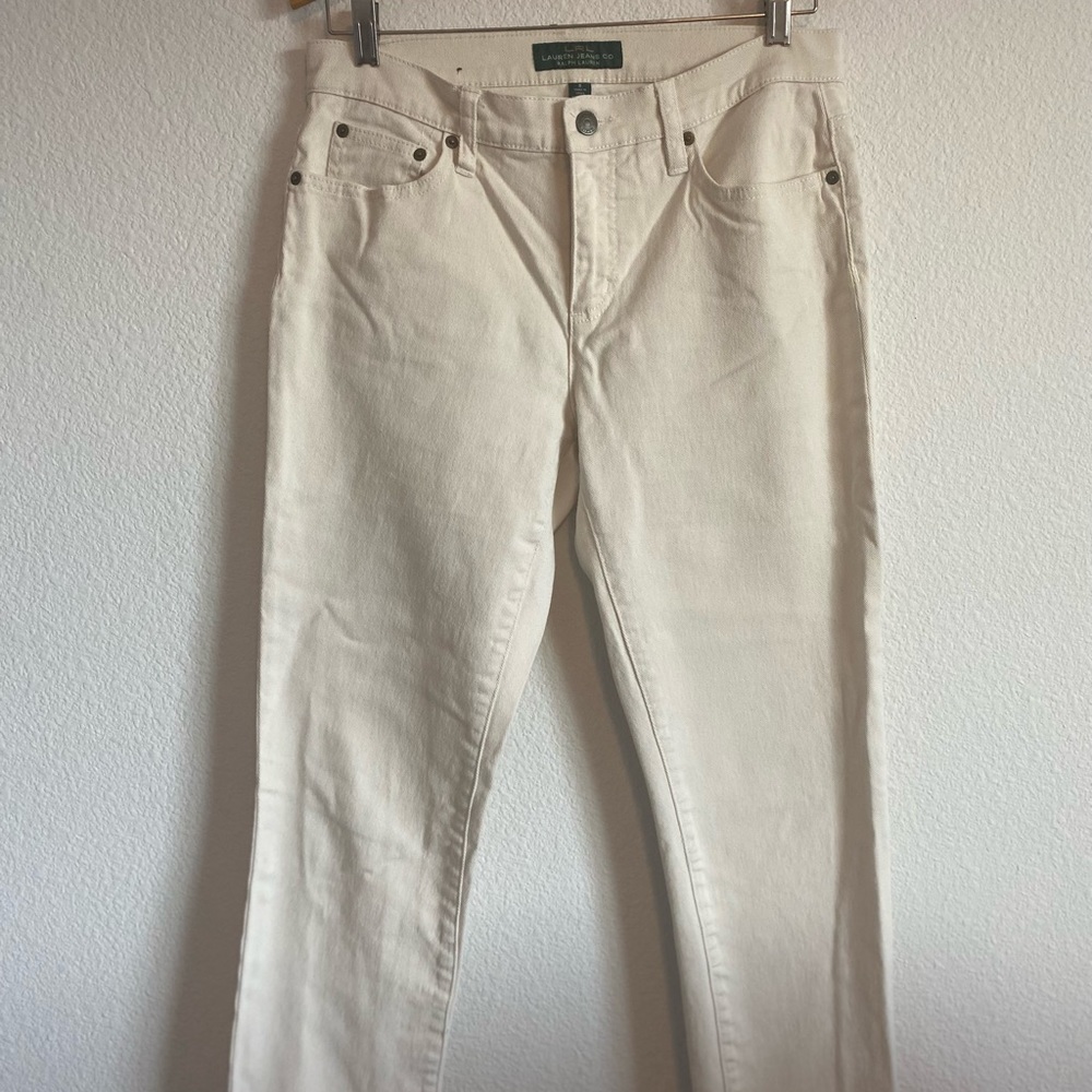 LRL Lauren Jeans Co. Ralph Lauren Beige Pants Size 8